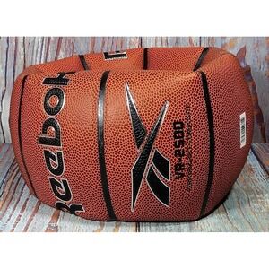 Reebok VR-2500 Basketball Orange Black Composite Leather Performance Ball